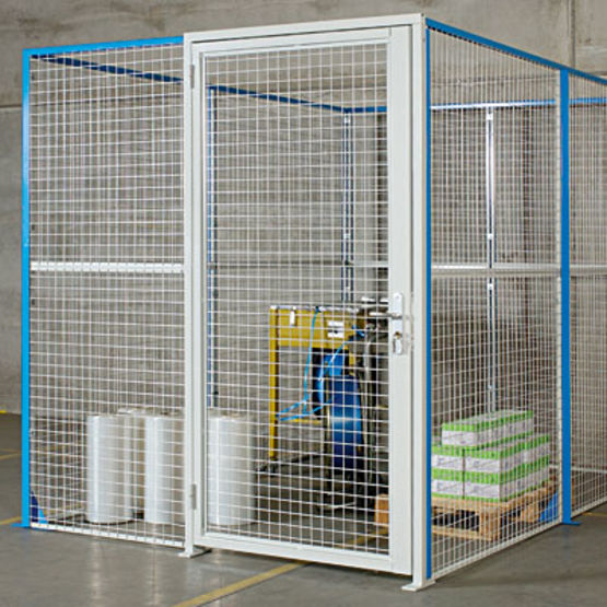 Cloisonnement plein ou grillagé pour sites industriels | Cloison industrielle FLIP - produit présenté par RAYONOR
