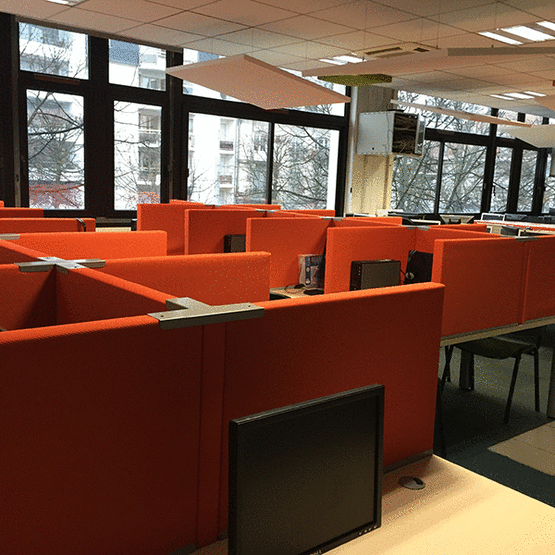Cloisonnettes de bureaux | TEMPO Mobiles - DIGITEX
