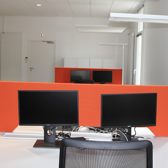 Cloisonnettes de bureaux | TEMPO Mobiles - produit présenté par DIGITEX