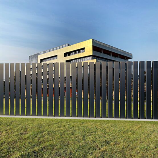  Clôture aluminium barreaudée | TRAP - Clôture métallique