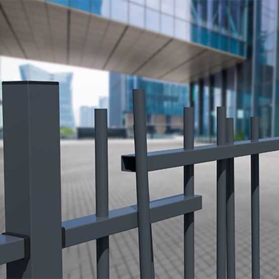 Clôture barreaudée moderne | MicMac - produit présenté par QUAGLIA DIFFUSION