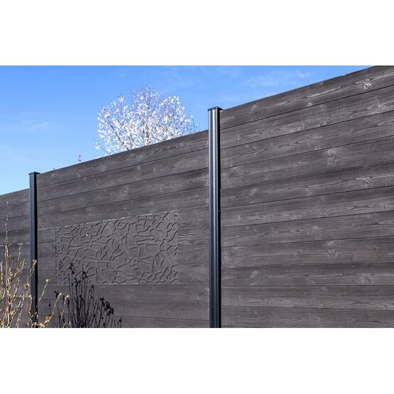 Clôture béton moderne simple face | RÉSILLE - produit présenté par MEGADIS