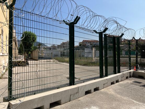 Clôture de protection moobile