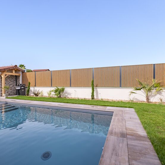  Clôture en aluminium | ABEL - KOSTUM  MAISON CADIOU