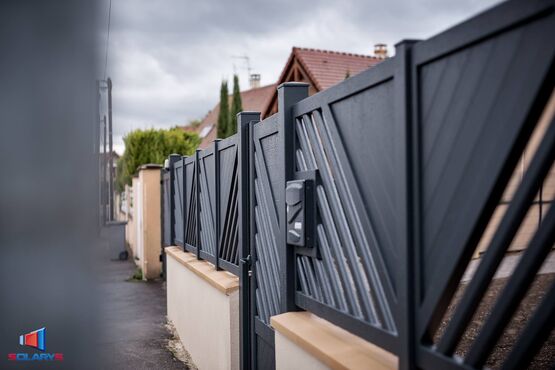  Clôture en aluminium classiques | Collection Harmonie - Clôture métallique