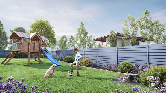  Clôture en aluminium | Collection Confort - Clôture métallique