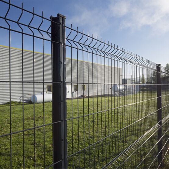  Clôture en panneau soudé | Bicouche Zincalu - QUAGLIA DIFFUSION