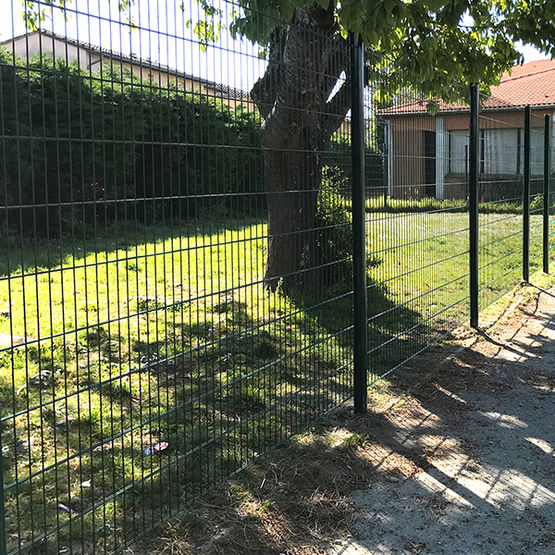  Clôture en panneaux rigide | Double Fil 5V6H - QUAGLIA DIFFUSION