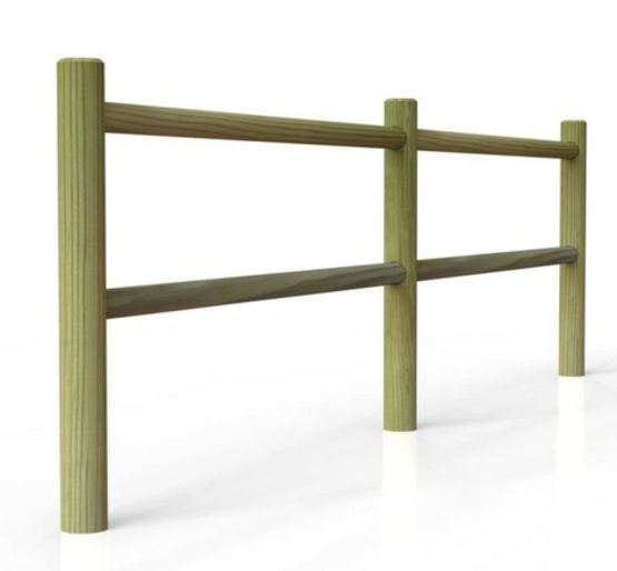  Clôture haute en bois Charente - NORMEQUIP