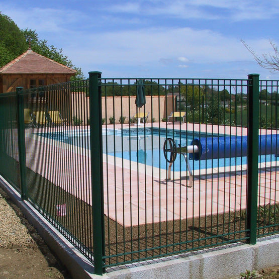 Clôture pour piscine en fil d&#039;acier | Clorive