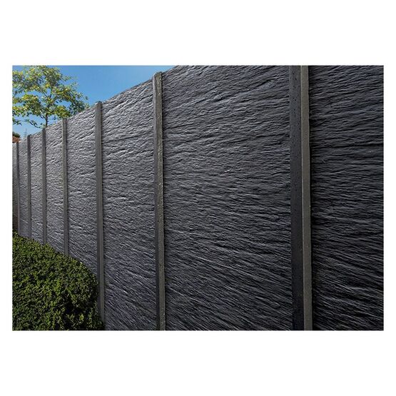  Clôture simple face en béton | ARDOISE SF - Clôture béton