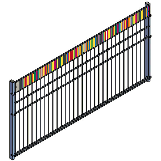 Clôture treillis décorative pour aires de jeux et les écoles | KIDICLO - NORMACLO