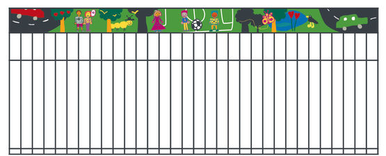  Clôture treillis décorative pour aires de jeux et les écoles | KIDICLO - Portails fer ou acier