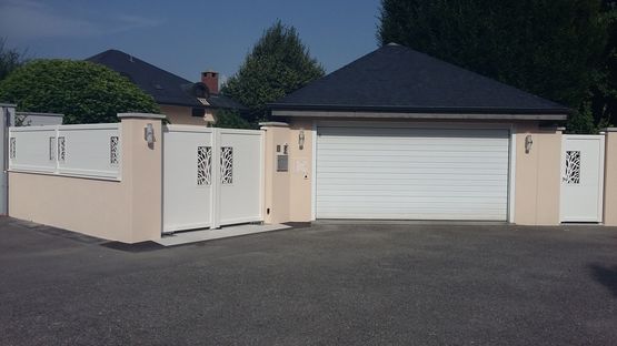  Clôtures contemporaines pour la protection des accès des maisons | CLOTURE CONTEMPORAINES - GIFETAL ALUMINIUM