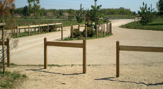  Clôtures pour aménagements paysagers naturels  - OFFICE NATIONAL DES FORÊTS - PRESTATIONS