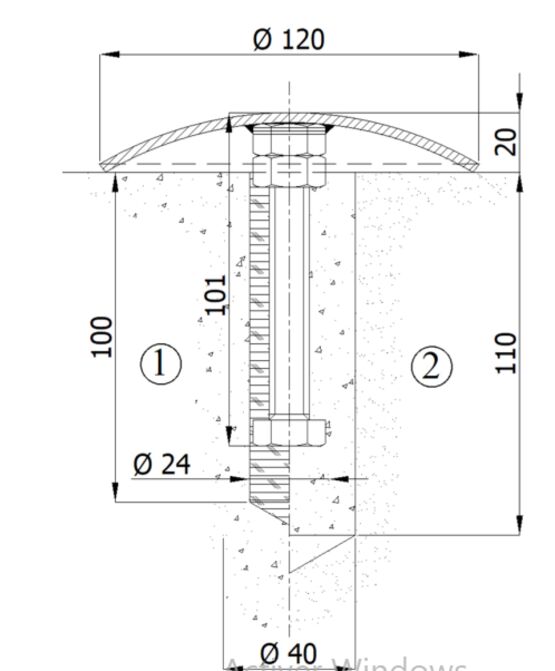  Clou de marquage | Clou de marquage renforcé en inox 304L - SEMCO