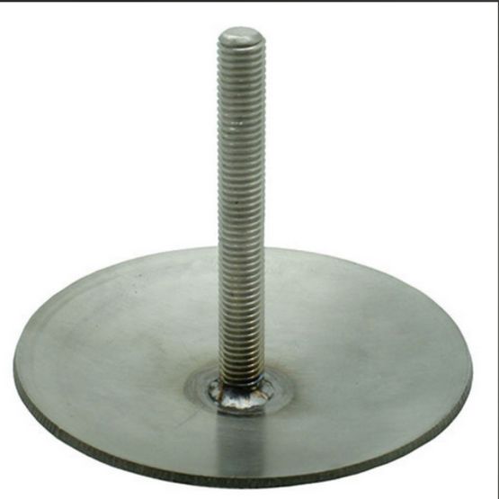  Clou de voirie inox lisse (Vendu par x 50) - NORMEQUIP