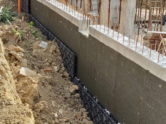Coffrages perdus pour la protection périmétrique des murs contre terre | Iglu&#039;® Barrier - produit présenté par DALIFORM GROUP