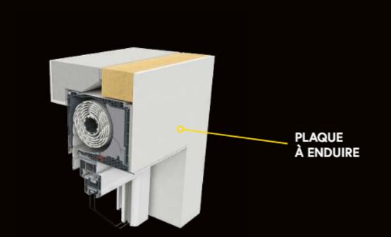 Coffre bloc-baie invisible en PVC recyclé | CHRONO ONE UNDERCOVER - produit présenté par SOPROFEN