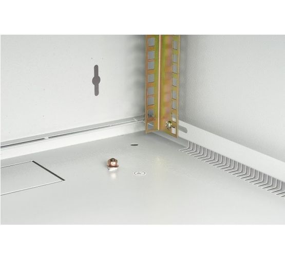 Coffret éco mural fixe 19 pouces 15U profondeur 450 mm gris DEXLAN | Réf. 755059 - produit présenté par EXERTIS CONNECT