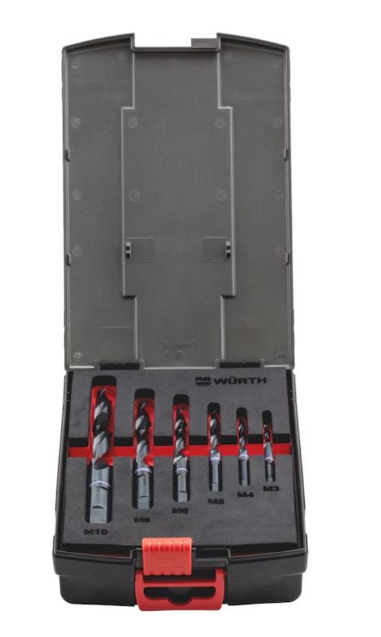 Kit Perceuse/taraud Greenlee DTAPKIT - Perçage, Taraudage Et ébavurage En Une Opération, Pour Métal