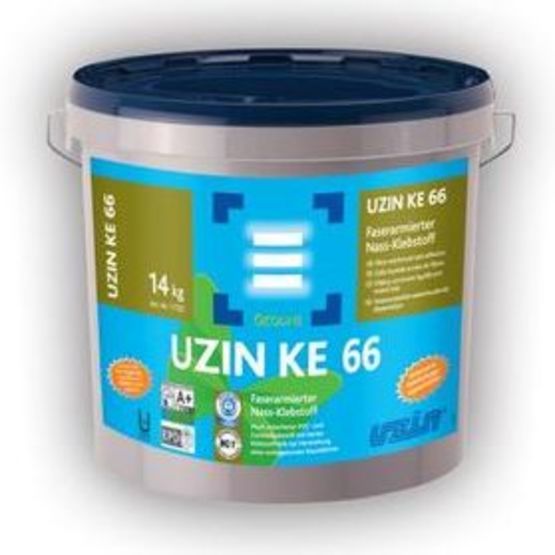 Colle acrylique en dispersion aqueuse pour revêtements de sol LVT et caoutchouc | UZIN KE 66