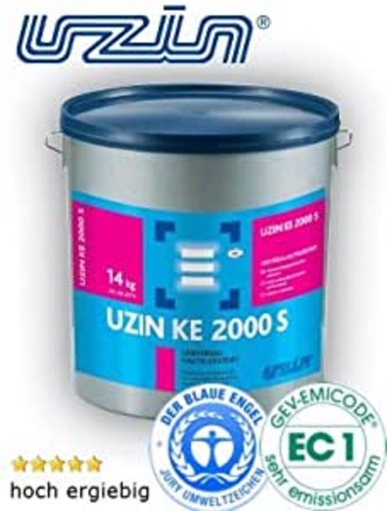  Colle acrylique en dispersion aqueuse pour sol PVC et textile | UZIN KE 28 - UZIN