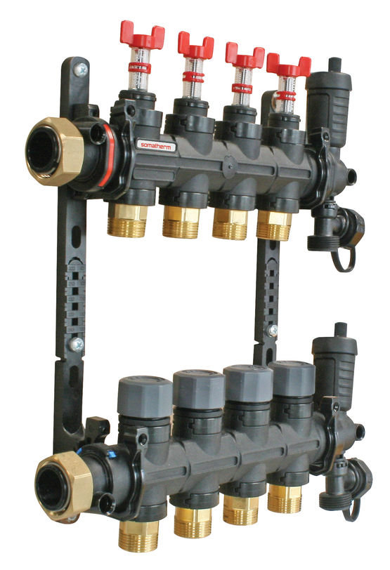  Collecteur en matériau de synthèse pour Plancher Chauffant Basse Température | SOMATHERM - AYOR