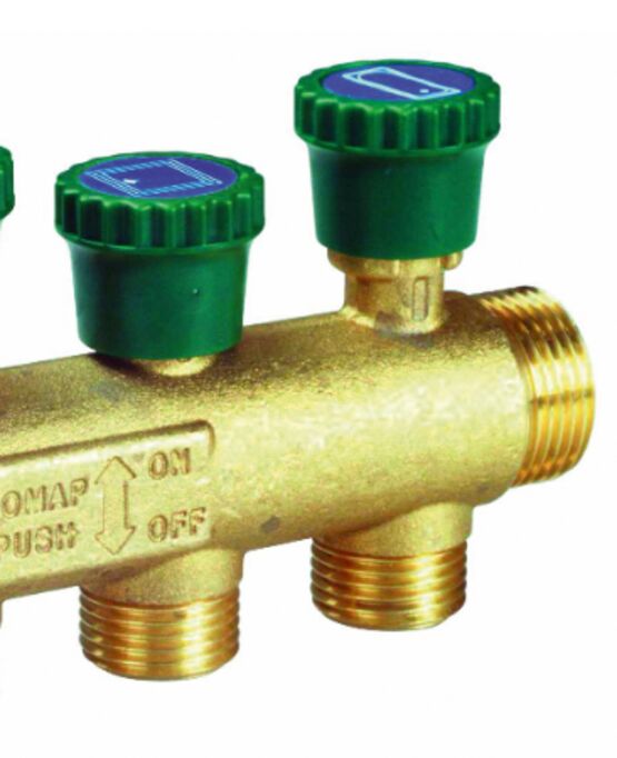 Collecteur matricé à boutons poussoirs avec mécanisme d&#039;isolement intégré | 9533A - COMAP (HFC FRANCE FLAMCO COMPA)