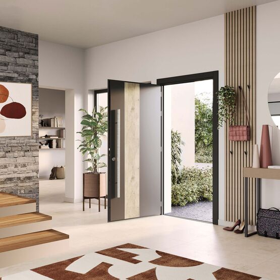 Collection portes d'entrée aluminium ISOSTA - GROUPE ISOSTA