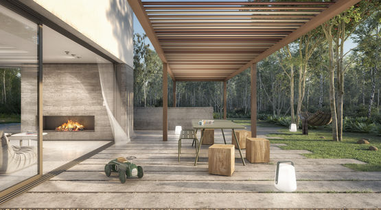 Collections exclusives de pergolas aux couleurs de la nature | WALLIS&amp;OUTDOOR - produit présenté par PROFILS SYSTÈMES