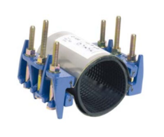  Collier réparation pour tube Øext. 21 à 173mm (Multitube : acier, fonte, PVC, Polyéthylène...) avec joint EPDM serrage 1 tirant | SITE002824 - PROSYNERGIE