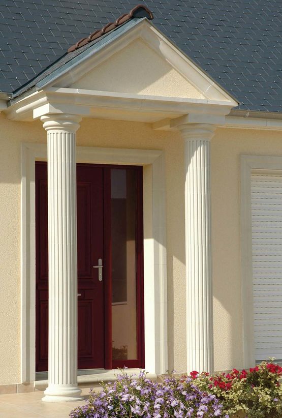  Colonnes modulaires de style classique | WESER - Bandeaux, colonnes, corniches, balustres, pilastres, etc.