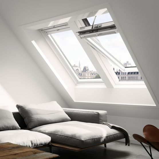 Combinaison de fenêtres  - Chevron intermédiaire | VELUX EKY - VELUX