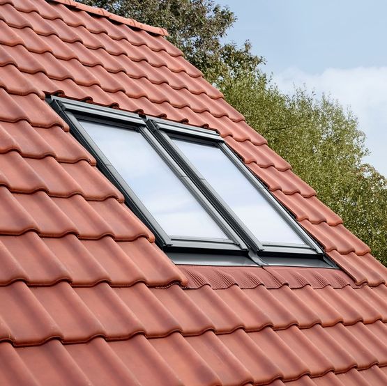 Combinaison de fenêtres  - Chevron intermédiaire | VELUX EKY