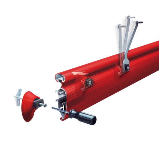  Combiné main-courante/pare-chocs Sans PVC | HRB-20N PVC-Free - CS FRANCE