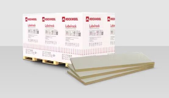  Complexe de doublage thermo-acoustique plâtre et laine | Labelrock bidensité  - ROCKWOOL