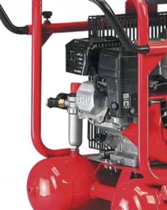  Compresseur de construction mobile moteur essence 10 bars - 2x10 l | Aircraft AIRCAR 500/20B - Compresseurs de chantier