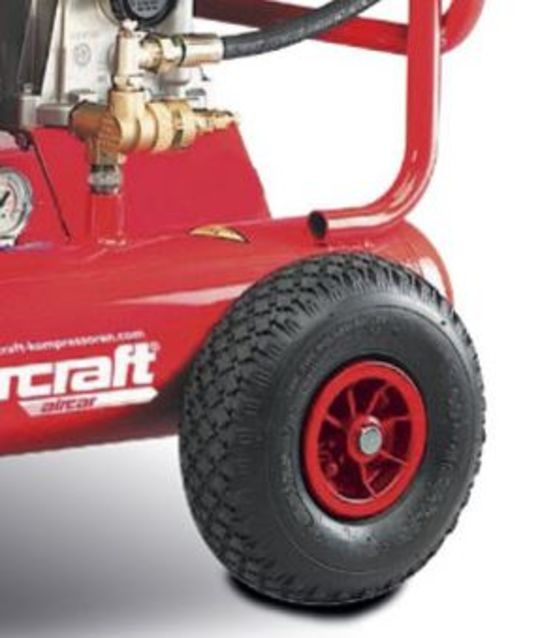 Compresseur de construction mobile moteur essence 10 bars - 2x10 l | Aircraft AIRCAR 500/20B - produit présenté par TORROS