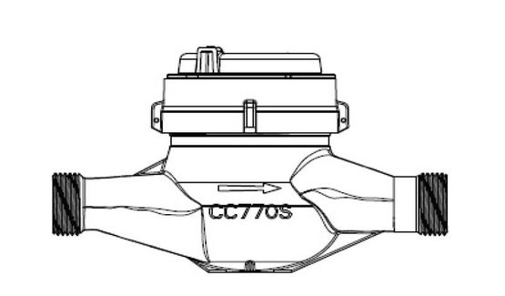  Compteur d’eau résidentiel à jets multiples et cadran noyé | 420  - Compteurs d'eau