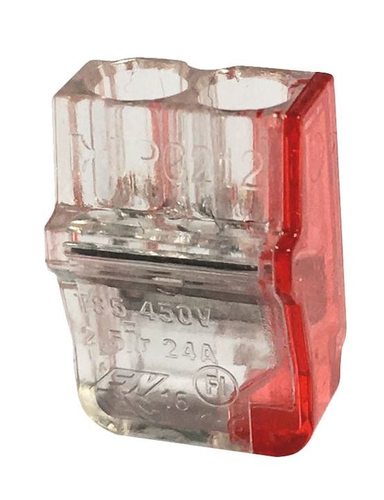  Connecteur réduit plus pour fils rigides | Art. N° 0556500200 - Prises, connecteurs, adaptateurs réseaux