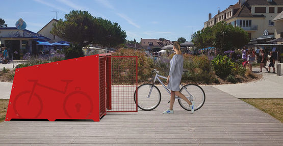  Consigne individuelle double pour vélos | Berlin - SOLUVELOS