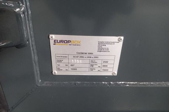 Conteneur d&#039;entreposage 20&#039; standard | EuropBox - produit présenté par EUROPBOX CONTAINERHANDEL GMBH