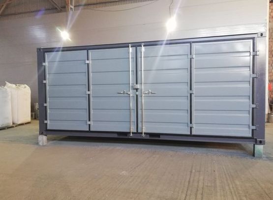 Conteneur de stockage Open Side, ouverture sur toute la longueur - EUROPBOX CONTAINERHANDEL GMBH