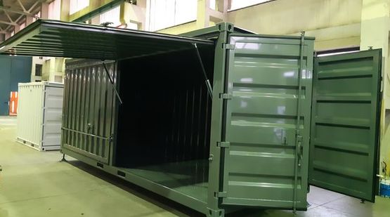Conteneur de stockage Open Side, ouverture sur toute la longueur - produit présenté par EUROPBOX CONTAINERHANDEL GMBH