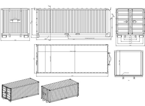  Conteneur de stockage sur berce/ampliroll | EUROPBOX     - EUROPBOX CONTAINERHANDEL GMBH
