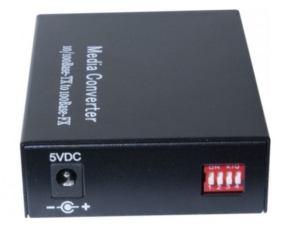  Convertissseur de média RJ45 10/100 - Fibre 100FX Monomode SC 25KM avec LFP - Gammes d'appareillage (interrupteurs, commandes, prises, etc.)