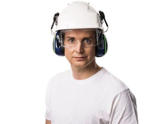 Coquilles anti-bruit MX-7 sur casque SNR : 31 dB  - Casques de protection