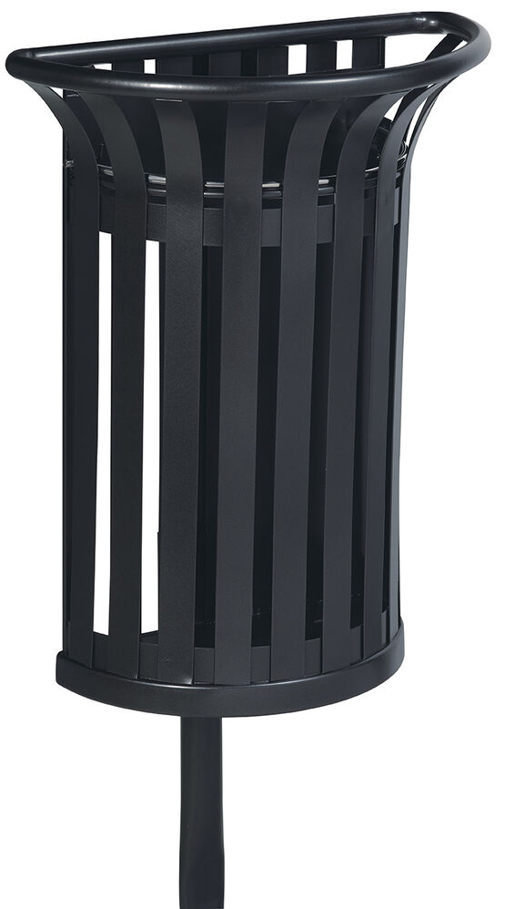  Corbeille acier murale ou sur pied Tulipe | 1-01-5-014 - Poubelle