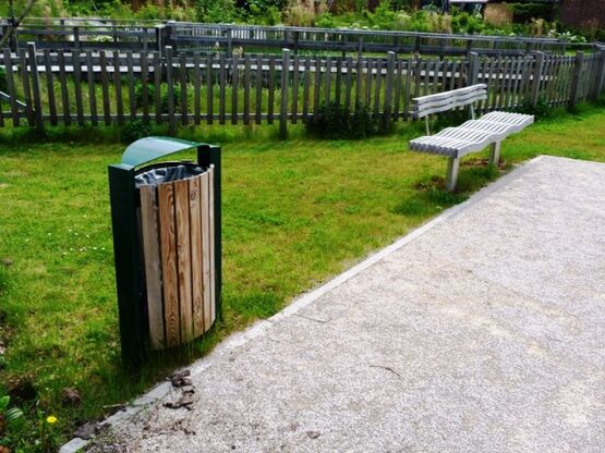corbeille publique WALD - produit présenté par NORCOR